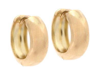 Jewellery, HOOP EARRINGS, 18K gold
