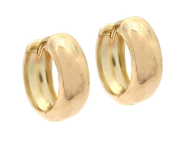 Jewellery, HOOP EARRINGS, 18K gold