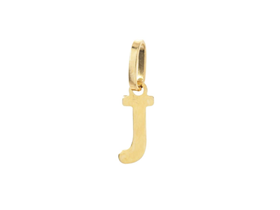 Jewellery, LETTER PENDANT, letter J