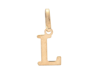 Jewellery, LETTER PENDANT, letter L