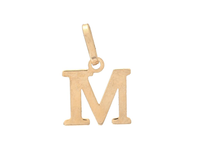 Jewellery, LETTER PENDANT, letter M