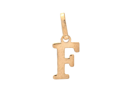 Jewellery, LETTER PENDANT, letter F