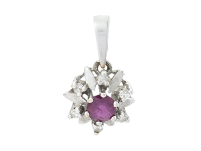 Jewellery, PENDANT, 18K white gold