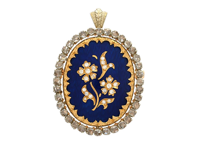 Jewellery, PENDANT/BROOCH, 18K gold