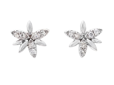 Jewellery, EARRINGS, 18K white gold