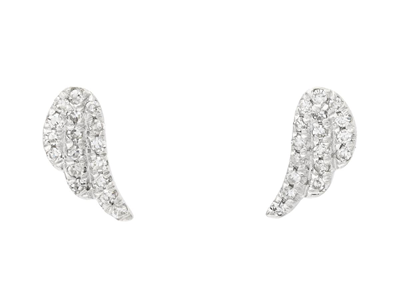 Jewellery, EARRINGS, 18K white gold