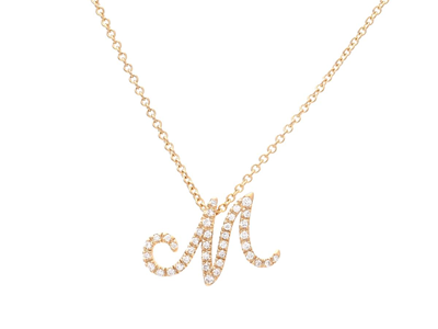Jewellery, LETTER COLLIER, letter M