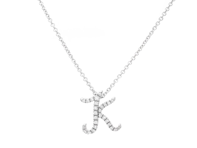 Jewellery, LETTER COLLIER, letter K