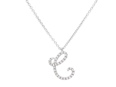 Jewellery, LETTER COLLIER, letter C