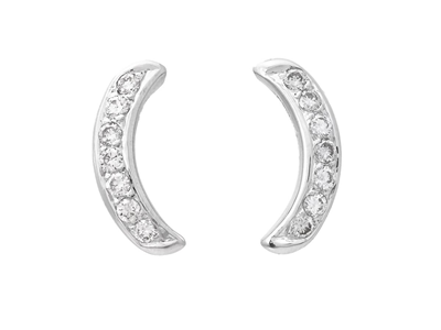 Jewellery, EARRINGS, 18K white gold