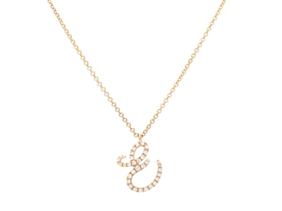 Jewellery, LETTER COLLIER, letter E