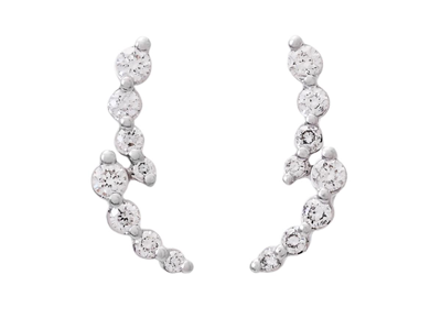 Jewellery, EARRINGS, 18K white gold
