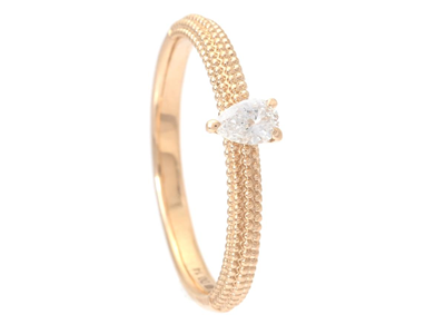 Jewellery, SOLITAIRE RING, 18K gold