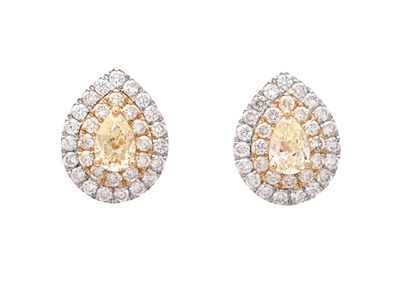 Jewellery, EARRINGS, 18K gold