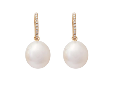 Jewellery, PEARL EARRINGS, 18K gold