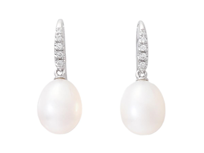 Jewellery, EARRINGS, 18K white gold