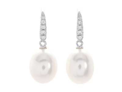 Jewellery, EARRINGS, 18K white gold