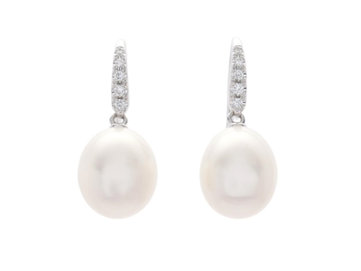 Jewellery, EARRINGS, 18K white gold