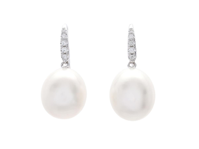 Jewellery, EARRINGS, 18K white gold