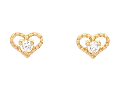 Jewellery, SOLITAIRE EARRINGS, 18K gold