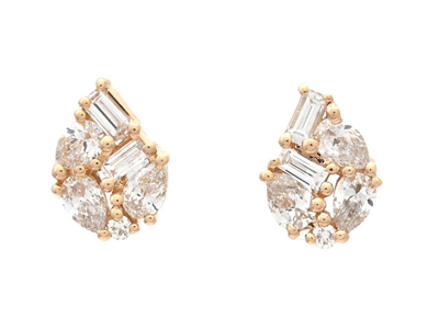 Jewellery, EARRINGS, 18K gold