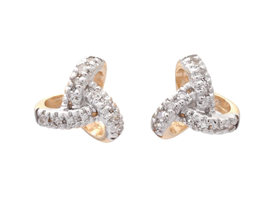 Jewellery, EARRINGS, 18K gold