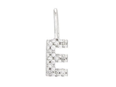 Jewellery, LETTER PENDANT, letter E