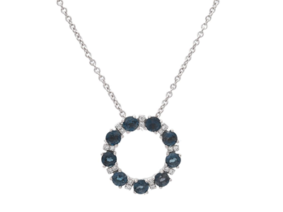 Jewellery, PENDANT/CHAIN, 18K white gold