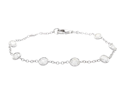 Jewellery, BRACELET, 18K white gold