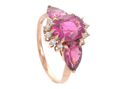 Jewellery, RING, 18K rose gold