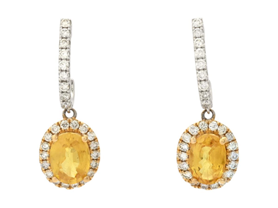 Jewellery, EARRINGS, 18K gold