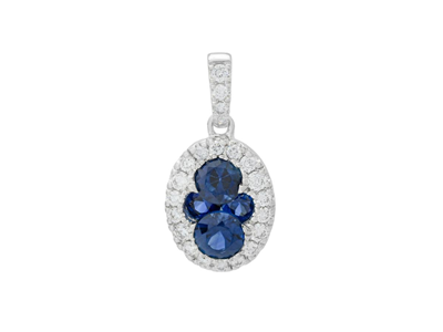 Jewellery, PENDANT, 18K white gold