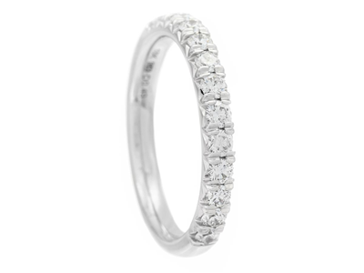 Jewellery, ETERNITY RING, 18K white gold