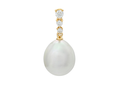 Jewellery, PEARL PENDANT, 18K gold