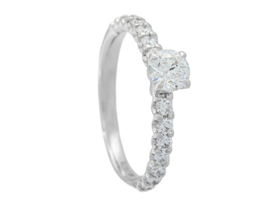 Jewellery, RING, 18K white gold