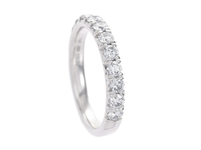 Jewellery, ETERNITY RING, 18K white gold