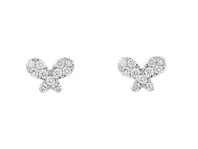 Jewellery, EARRINGS, 18K white gold