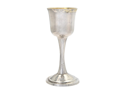 Silverware, CHALICE; silver, on stand