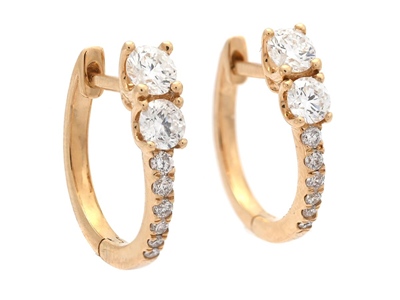 Jewellery, EARRINGS, 18K gold