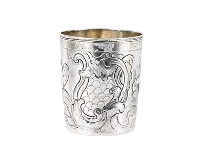 Silverware, BEAKER, silver