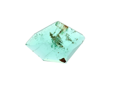 Gemstones, EMERALD, fantasy cut