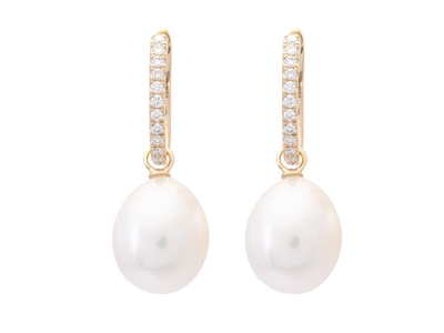 Jewellery, PEARL EARRINGS, 18K gold