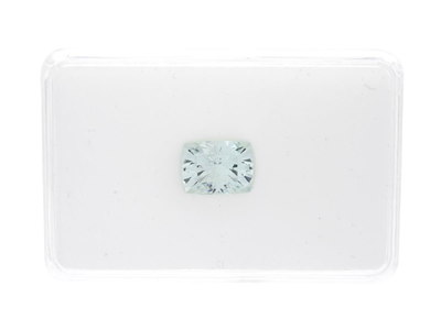Gemstones, LIGHT AQUAMARINE, cushion cut