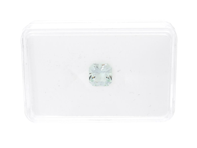 Gemstones, LIGHT AQUAMARINE, octagonal cut