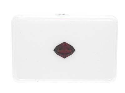 Gemstones, GARNET, rhombohedral cut