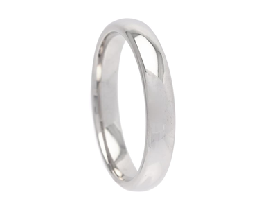 Jewellery, PLAIN RING, platinum 950