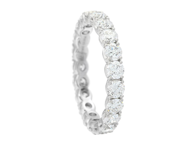 Jewellery, FULL ETERNITY RING, platinum