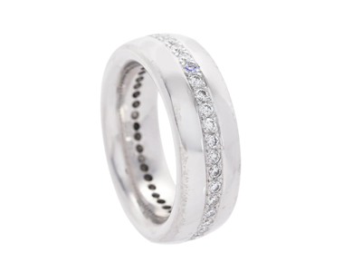 Jewellery, RING, 18K white gold