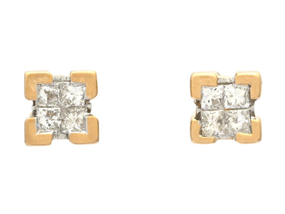 Jewellery, EARRINGS, 18K gold