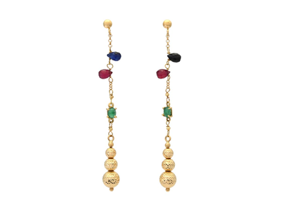 Jewellery, EARRINGS, 18K gold